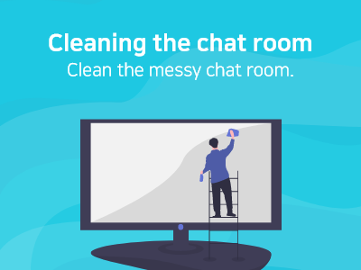 Read more about the article Cleaning the chat room